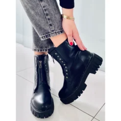 BM Bottes Noires Doyle Le Noir -Lumière Écarlate Bottes bm bottes noires doyle le noir 3 2000x2000 1