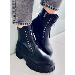 BM Bottes Noires Doyle Le Noir -Lumière Écarlate Bottes bm bottes noires doyle le noir 4 2000x2000 1