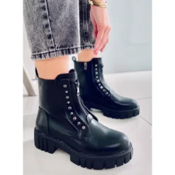 BM Bottes Noires Doyle Le Noir -Lumière Écarlate Bottes bm bottes noires doyle le noir 5 2000x2000 1