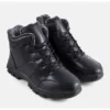 BM Bottes Trenton Isolées Laquées Noires Le Noir
