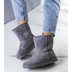 BM Hank Bottes De Neige Isolées Grises