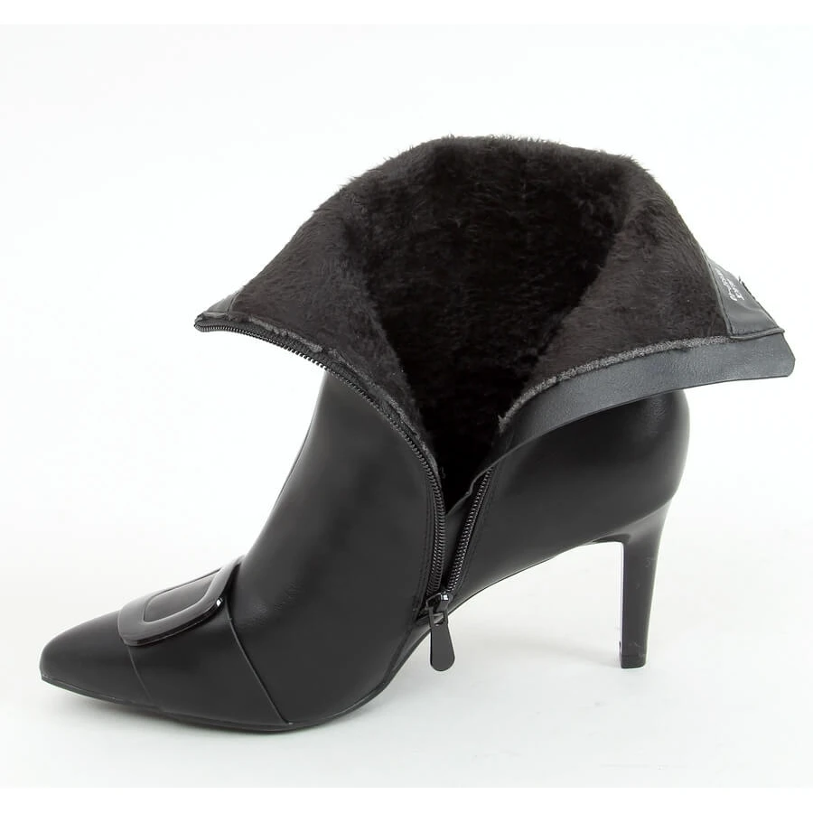 Bottes à Talon Aiguille Etna Black Le Noir 4 Bottes à Talon Aiguille Etna Black Le Noir – Image 4