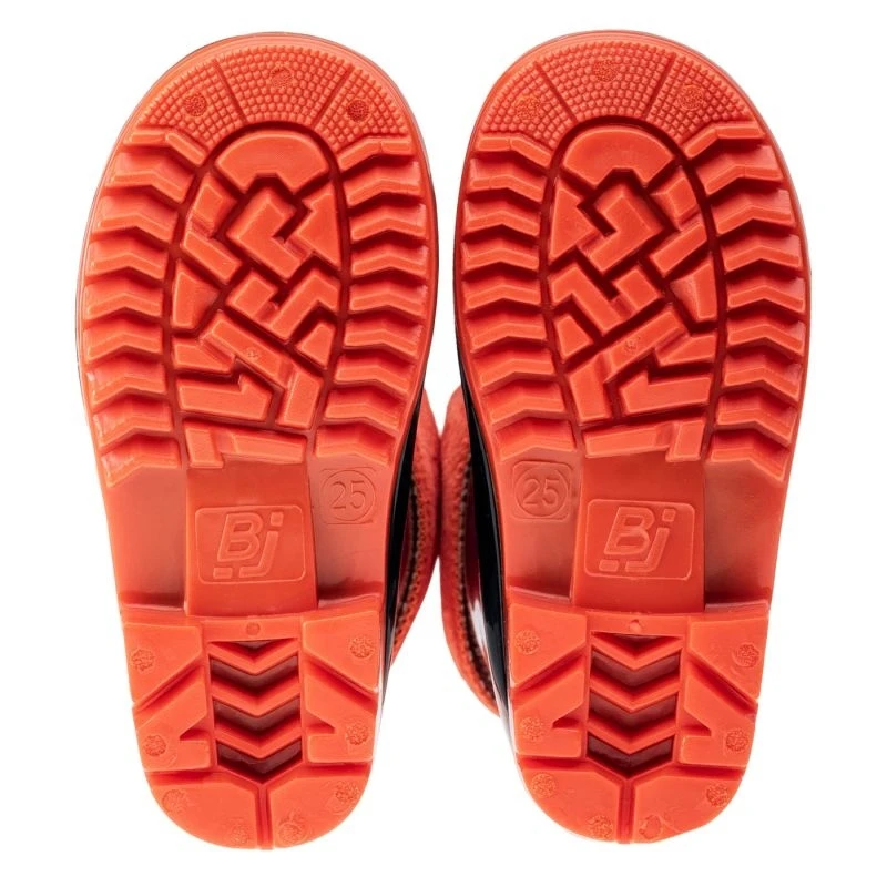 Bottes Bejo Frize Wellies Jr 92800432347 Le Noir Orange 3 Bottes Bejo Frize Wellies Jr 92800432347 Le Noir Orange – Image 3