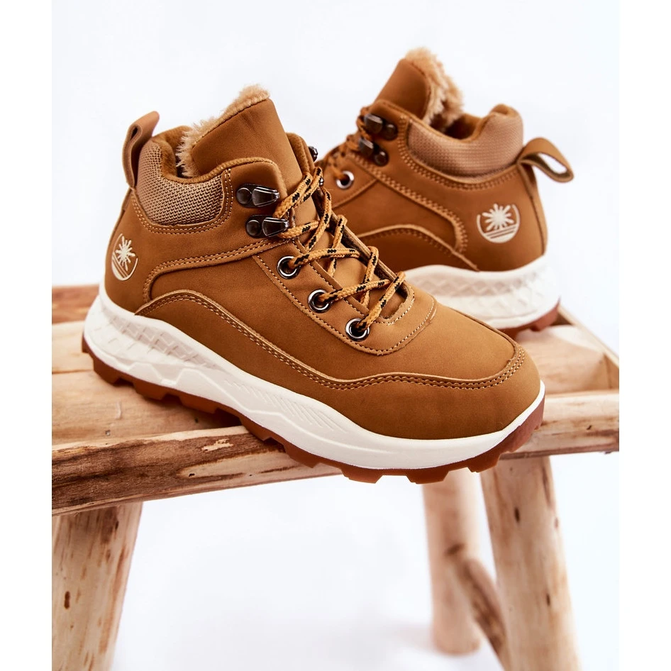 Bottes Chaudes Enfant Camel Otto Brun 2 Bottes Chaudes Enfant Camel Otto Brun – Image 2