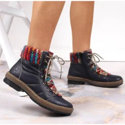 Bottes Chaudes Femme Bleu Marine Rieker Z6706-14 -Lumière Écarlate Bottes bottes chaudes femme bleu marine rieker z6706 14 5 2000x2000 1