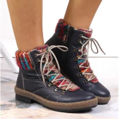 Bottes Chaudes Femme Bleu Marine Rieker Z6706-14 -Lumière Écarlate Bottes bottes chaudes femme bleu marine rieker z6706 14 6 2000x2000 1