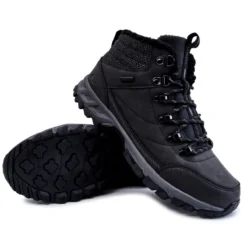 Bottes Chaudes Pour Hommes Chaussures De Trekking Cross Jeans KK1R4022C Noir Le Noir -Lumière Écarlate Bottes bottes chaudes pour hommes chaussures de trekking cross jeans kk1r4022c noir le noir 4 2000x2000 1