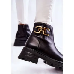 Bottes Chaudes Travailleurs Avec Décoration Laura Messi 2500 Noir Le Noir -Lumière Écarlate Bottes bottes chaudes travailleurs avec decoration laura messi 2500 noir le noir 6 2000x2000 1