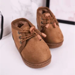 Bottes De Neige à Lacets Pour Enfants Réchauffées Avec Fourrure Brown Hunter Brun -Lumière Écarlate Bottes bottes de neige a lacets pour enfants rechauffees avec fourrure brown hunter brun 4 2000x2000 1