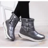 Bottes De Neige Argentées Métallisées Pour Femmes Big Star KK274391