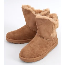 Bottes De Neige Avec Un Bouton Niki Camel Brun -Lumière Écarlate Bottes bottes de neige avec un bouton niki camel brun 5 2000x2000 1