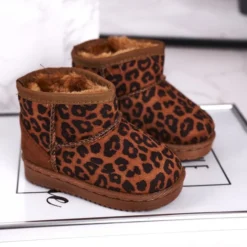 Bottes De Neige Chaudes Pour Enfants Pantherka Gooby Brun Le Noir -Lumière Écarlate Bottes bottes de neige chaudes pour enfants pantherka gooby brun le noir 3 2000x2000 1