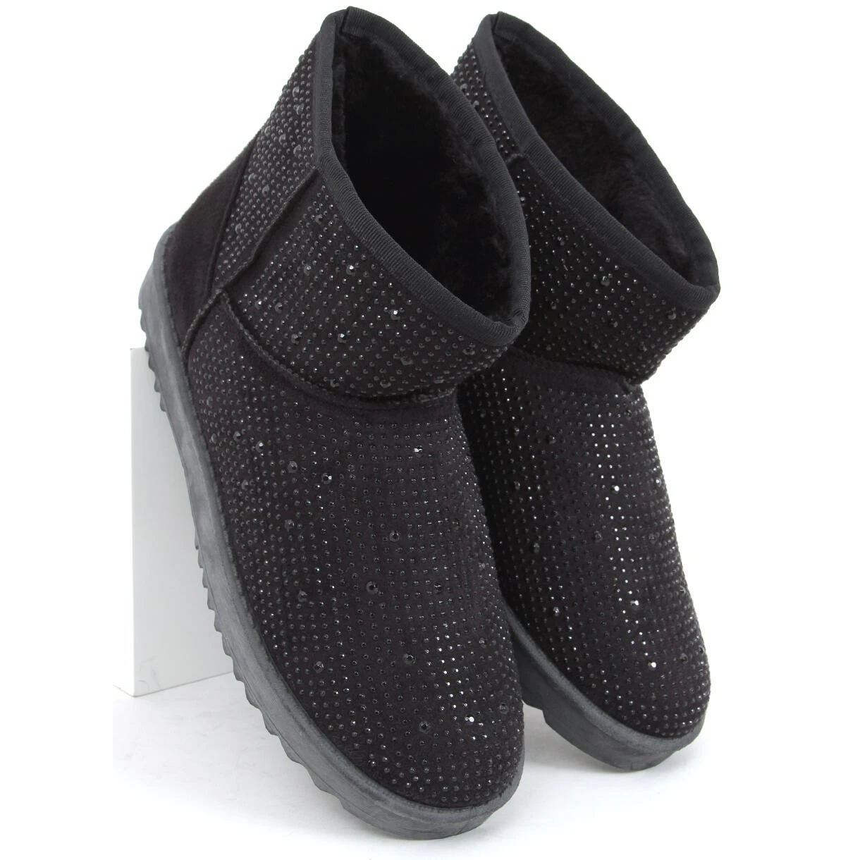 Bottes De Neige Courtes Emusy D'Amber Black Le Noir 2 Bottes De Neige Courtes Emusy D'Amber Black Le Noir – Image 2