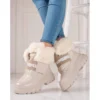 Bottes De Neige Femme Avec élastique Shelovet Beige