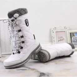 Bottes De Neige Femme Imperméable Hiver Blanc American Club 08/22 Blanche -Lumière Écarlate Bottes bottes de neige femme impermeable hiver blanc american club 08 22 blanche 5 2000x2000 1
