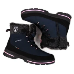 Bottes De Neige Imperméables Bleu Marine American Club, Filles -Lumière Écarlate Bottes bottes de neige impermeables bleu marine american club filles 3 2000x2000 1