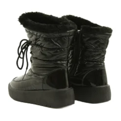 Bottes De Neige Nouées Noires Filippo DBT3403 Le Noir -Lumière Écarlate Bottes bottes de neige nouees noires filippo dbt3403 le noir 3 2000x2000 1