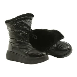 Bottes De Neige Nouées Noires Filippo DBT3403 Le Noir -Lumière Écarlate Bottes bottes de neige nouees noires filippo dbt3403 le noir 4 2000x2000 1