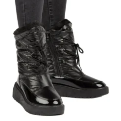 Bottes De Neige Nouées Noires Filippo DBT3403 Le Noir -Lumière Écarlate Bottes bottes de neige nouees noires filippo dbt3403 le noir 5 2000x2000 1