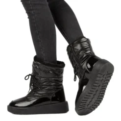 Bottes De Neige Nouées Noires Filippo DBT3403 Le Noir -Lumière Écarlate Bottes bottes de neige nouees noires filippo dbt3403 le noir 7 2000x2000 1