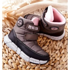 Bottes De Neige Pour Enfants Memory Foam Big Star II374071 Szare Le Noir Gris -Lumière Écarlate Bottes bottes de neige pour enfants memory foam big star ii374071 szare le noir gris 5 2000x2000 1