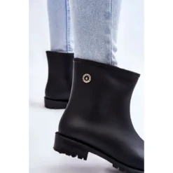 Bottes De Pluie Classiques à Enfiler Pour Femmes Noir Floriana Le Noir -Lumière Écarlate Bottes bottes de pluie classiques a enfiler pour femmes noir floriana le noir 3 2000x2000 1