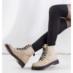 Bottes De Randonnée Femme Norte Beige