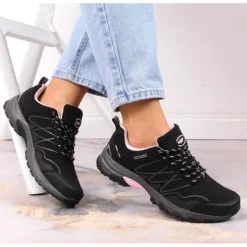 Lumière Écarlate Bottes -Lumière Écarlate Bottes bottes de randonnee impermeables american club noires pour femmes le noir rose 2 2000x2000 1