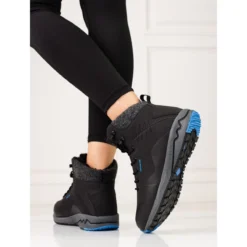 Bottes De Trekking Chaudes Pour Femmes DK Le Noir