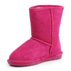 Bottes D'hiver BearPaw Jr.608Y Pom Berry Rose -Lumière Écarlate Bottes bottes dhiver bearpaw jr 608y pom berry rose 3 2000x2000 1