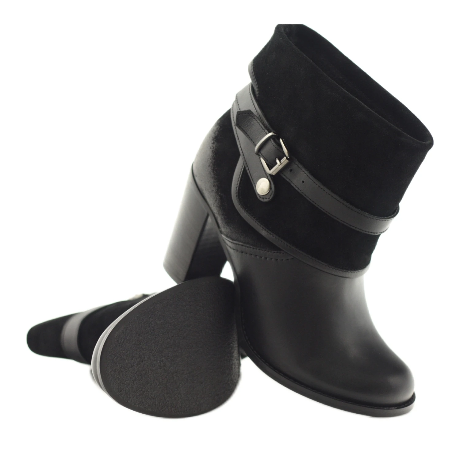 Bottes D'hiver Noires Classiques Pour Femmes Edeo 1754 Le Noir 3 Bottes D'hiver Noires Classiques Pour Femmes Edeo 1754 Le Noir – Image 3