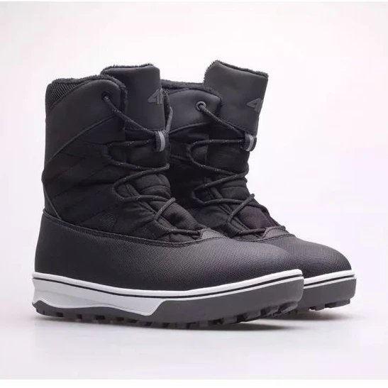 Bottes D'hiver Pour Enfants 4F Jr 4FJAW22FSBSF005-20S Le Noir 12 Bottes D'hiver Pour Enfants 4F Jr 4FJAW22FSBSF005-20S Le Noir – Image 12