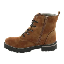 Bottes En Bois Zippées American Club GC33 ['marron', 'gris'] Brun