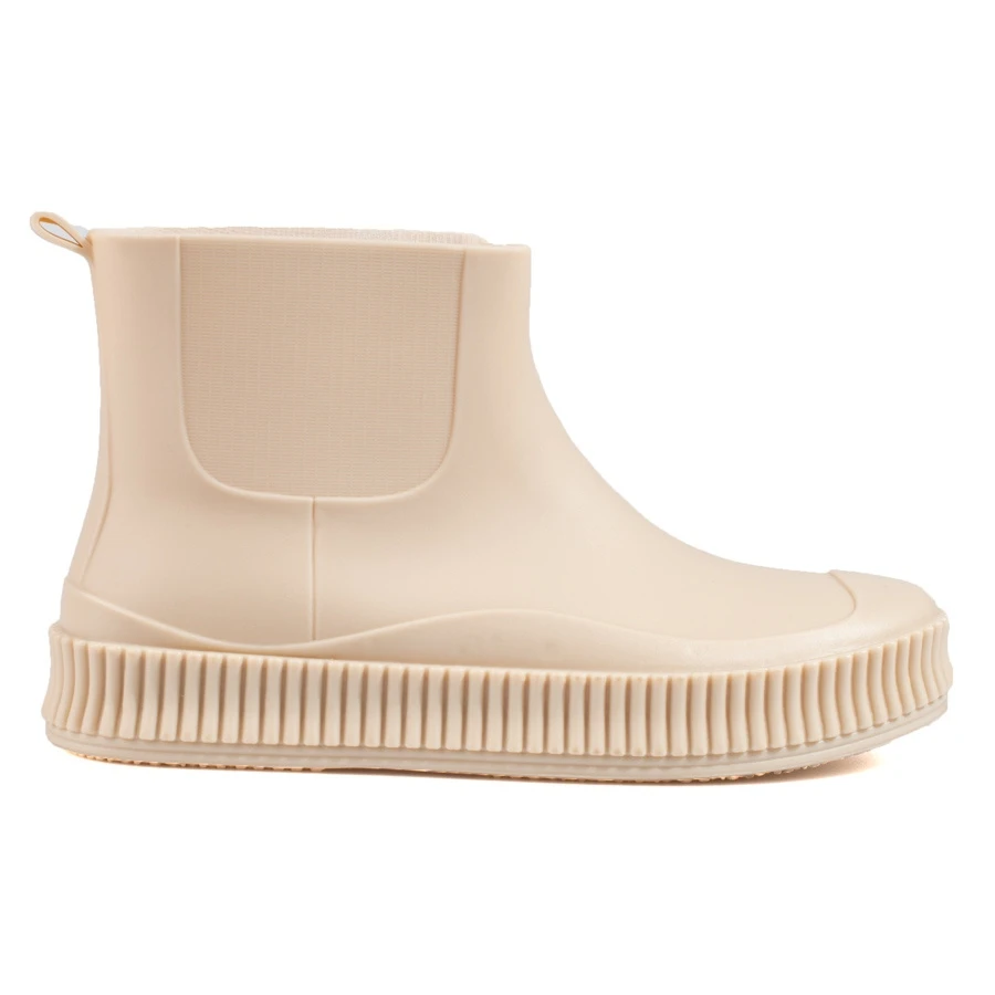 Bottes En Caoutchouc Crème Shelovet Pour Femmes Beige 3 Bottes En Caoutchouc Crème Shelovet Pour Femmes Beige – Image 3