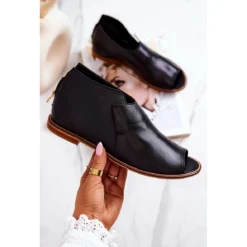 Bottes En Cuir à Talons Hauts Laura Messi Noir 2324 Le Noir