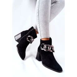 Bottes En Cuir Avec Chaîne Laura Messi Noir 2345 Le Noir -Lumière Écarlate Bottes bottes en cuir avec chaine laura messi noir 2345 le noir 3 2000x2000 1