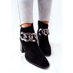 Bottes En Cuir Avec Chaîne Laura Messi Noir 2345 Le Noir -Lumière Écarlate Bottes bottes en cuir avec chaine laura messi noir 2345 le noir 4 2000x2000 1