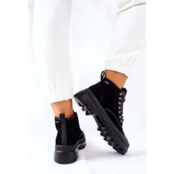 Bottes En Cuir Big Star II274363 Noir Le Noir