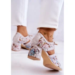 Bottes En Cuir Pour Femme Maciejka 05328-04 Beige -Lumière Écarlate Bottes bottes en cuir pour femme maciejka 05328 04 beige 3 2000x2000 1