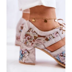 Bottes En Cuir Pour Femme Maciejka 05328-04 Beige -Lumière Écarlate Bottes bottes en cuir pour femme maciejka 05328 04 beige 4 2000x2000 1