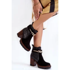 Bottes En Cuir Pour Femme Maciejka 05781-01 Noir Le Noir -Lumière Écarlate Bottes bottes en cuir pour femme maciejka 05781 01 noir le noir 4 2000x2000 1