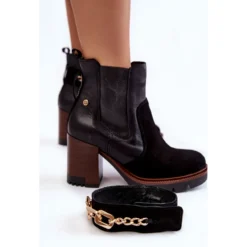 Bottes En Cuir Pour Femme Maciejka 05781-01 Noir Le Noir -Lumière Écarlate Bottes bottes en cuir pour femme maciejka 05781 01 noir le noir 7 2000x2000 1