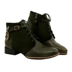 Bottes En Cuir Pour Femme Maciejka 5743A-09 Vert -Lumière Écarlate Bottes bottes en cuir pour femme maciejka 5743a 09 vert 6 2000x2000 1