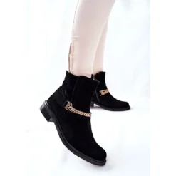 Bottes En Cuir Pour Femmes Nicole Black Dome Le Noir -Lumière Écarlate Bottes bottes en cuir pour femmes nicole black dome le noir 3 2000x2000 1
