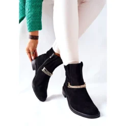 Bottes En Cuir Pour Femmes Nicole Black Dome Le Noir -Lumière Écarlate Bottes bottes en cuir pour femmes nicole black dome le noir 5 2000x2000 1