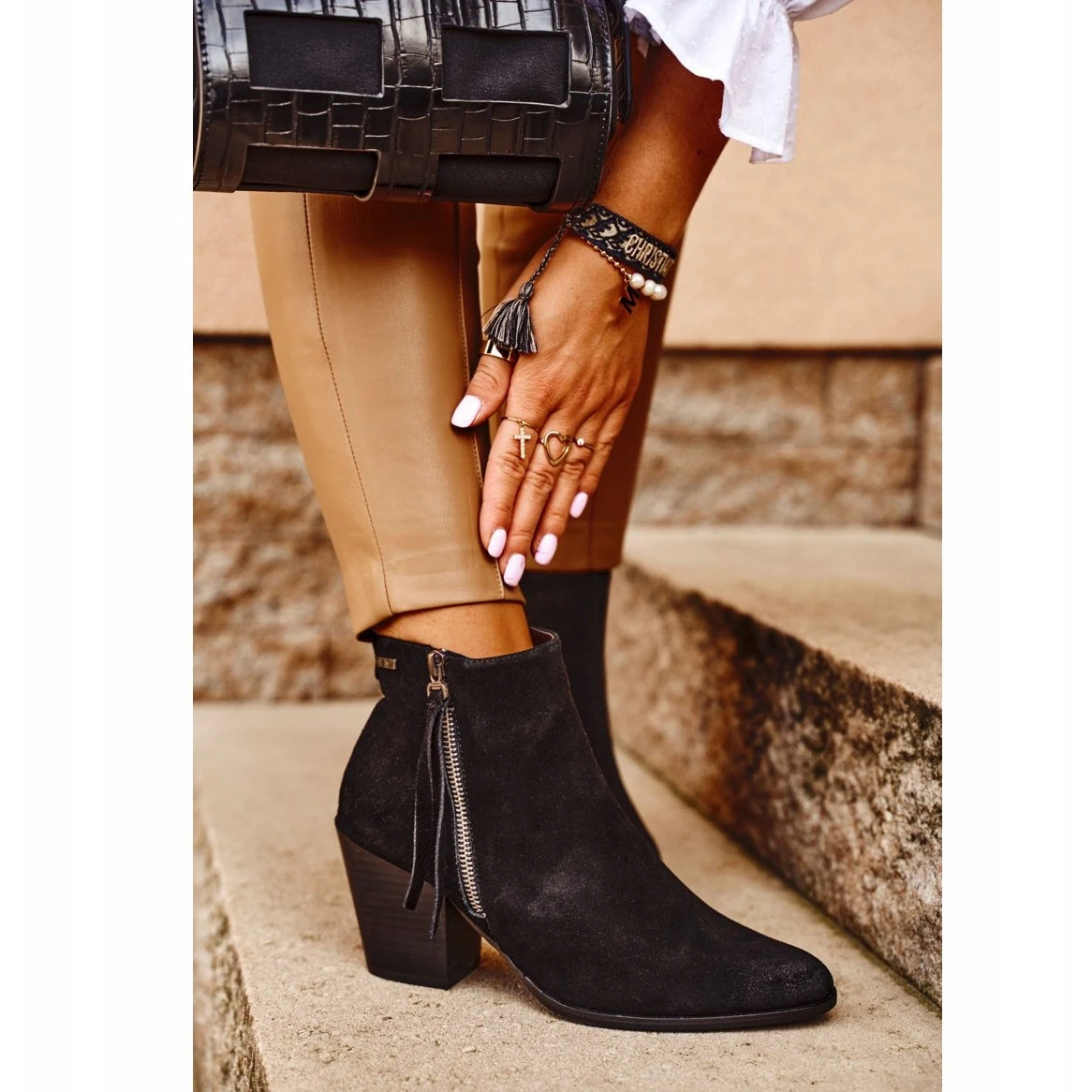 Bottes Femme À Talons Hauts Big Star Noir GG274362 Le Noir 2 Bottes Femme À Talons Hauts Big Star Noir GG274362 Le Noir – Image 2