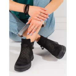 Bottes Femme Ajourées Potocki Noir Le Noir -Lumière Écarlate Bottes bottes femme ajourees potocki noir le noir 3 2000x2000 1