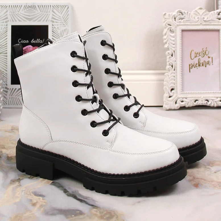 Bottes Femme Avec Mocassins Chauds Blancs Laura La.Fi Blanche 2 Bottes Femme Avec Mocassins Chauds Blancs Laura La.Fi Blanche – Image 2