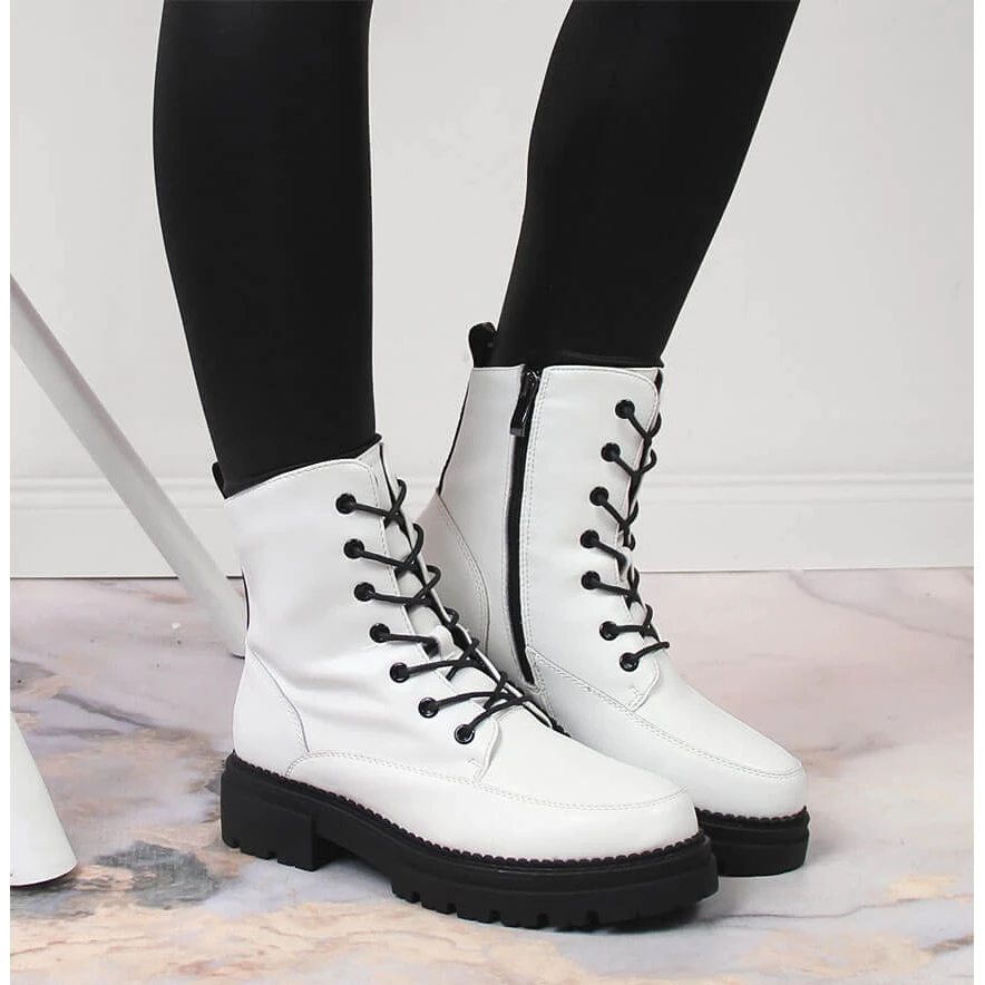 Bottes Femme Avec Mocassins Chauds Blancs Laura La.Fi Blanche 7 Bottes Femme Avec Mocassins Chauds Blancs Laura La.Fi Blanche – Image 7