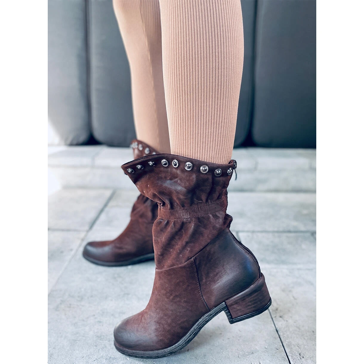Bottes Femme Parri Marron Brun 2 Bottes Femme Parri Marron Brun – Image 2